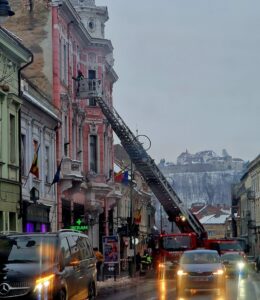 ISU Brașov, intervenție pe strada Mureșenilor 5 Brașov | MyTex.ro