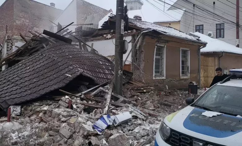 Explozie în curtea poliției rutiere din Lugoj 3 explozie | MyTex.ro