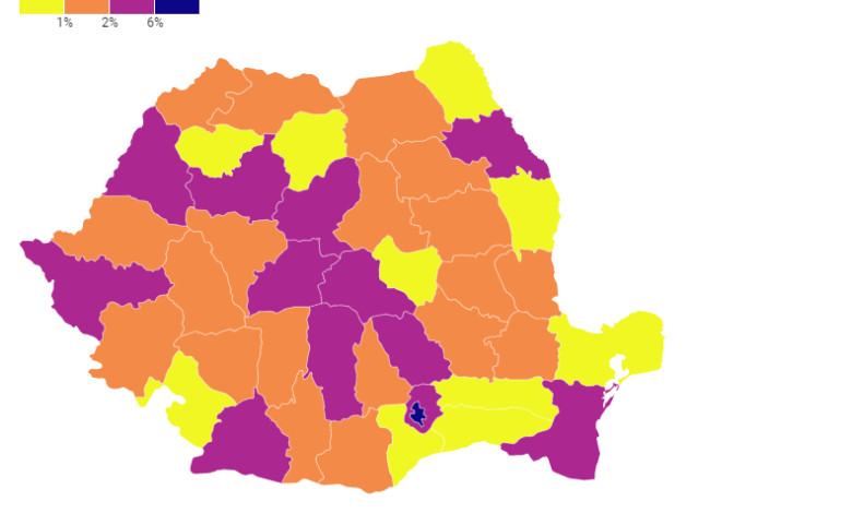 Bucureștiul trage România: majoritatea județelor - sub 2% din PIB, Brașovul rămâne printre economiile puternice 3 România | MyTex.ro