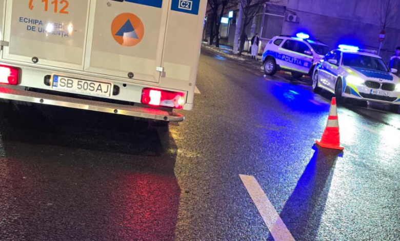 Brașovean lovit de un autoturism, pe un bulevard din Sibiu 3 brașovean | MyTex.ro