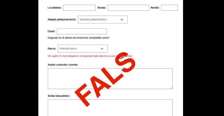 Atenționare de la ANAF: un site-clonă încearcă să fure datele bancare ale contribuabililor 3 ANAF | MyTex.ro