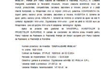Comunicat de presă - „PNRR: Fonduri pentru România modernă și reformată!” - ANUNȚ FINALIZARE PROIECT 5 România | MyTex.ro