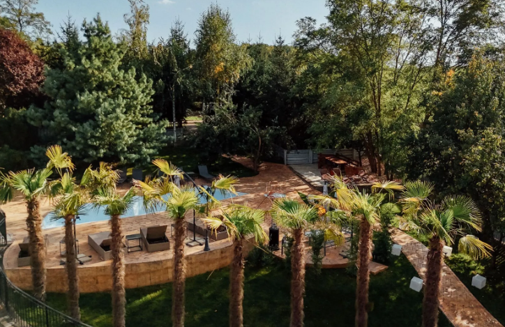 Exotic la doar 111 km de Brașov: Conacul cu palmieri și cramă veche, scos la vânzare. Cum arată „raiul” ascuns din Dealul Mare 7 Braşov | MyTex.ro