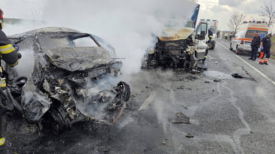 Șoferi morți în urma unei coliziuni pe DN 2! Unul dintre ei a fost găsit carbonizat 3 Șofer | MyTex.ro