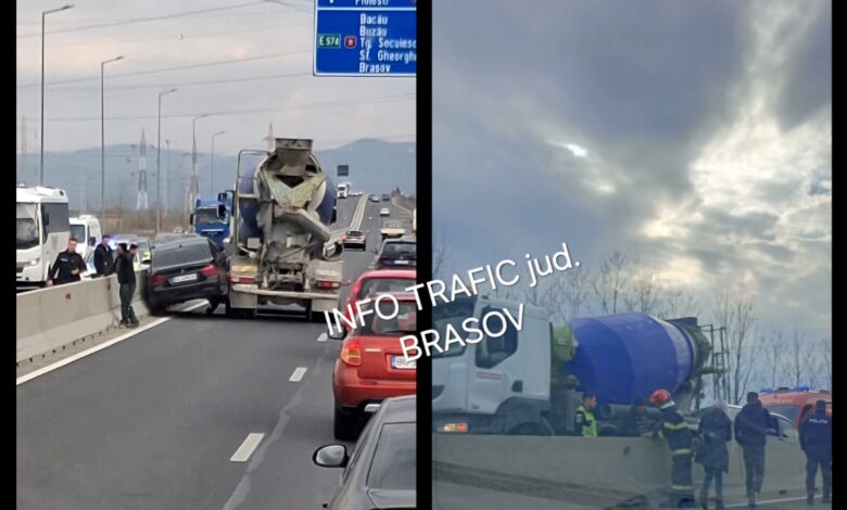 Ultima oră. Accident pe Ocolitoarea Brașovului! 3 Accident | MyTex.ro