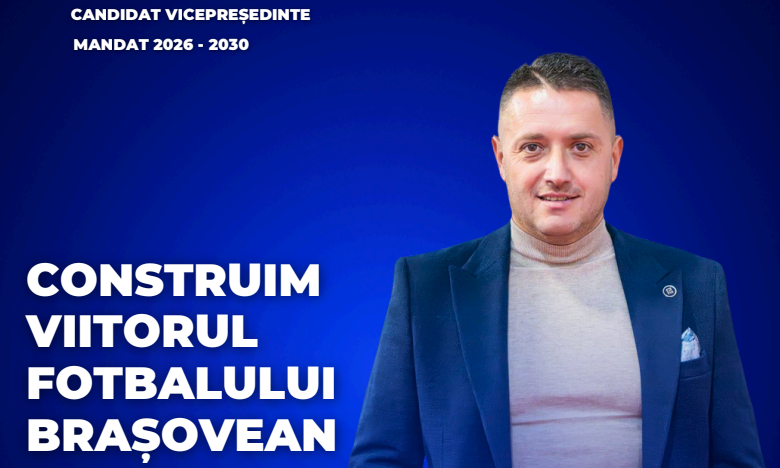Restart pentru fotbalul de sub Tâmpa: Ciprian Jurubescu și Liviu Nicolae lansează „Proiectul 2026-2030” pentru viitorul AJF Brașov 3 Jurubescu | MyTex.ro