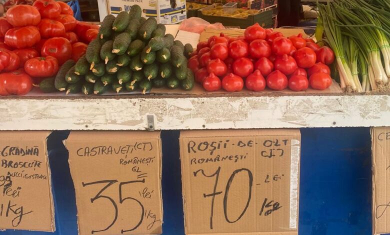 Roșiile de Olt - în piețele din Brașov: De la 50 de lei la poarta fermei, la 70 de lei pe tarabe 3 Brașov | MyTex.ro