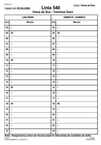 Linie nouă de transport în județul Brașov: RATBV o operaționalizează de mâine / Modificări pe linia 540 18 ratbv | MyTex.ro