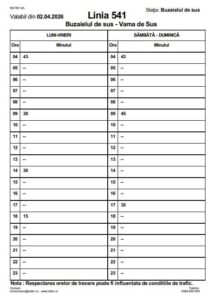 Linie nouă de transport în județul Brașov: RATBV o operaționalizează de mâine / Modificări pe linia 540 19 ratbv | MyTex.ro