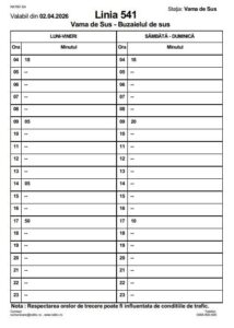 Linie nouă de transport în județul Brașov: RATBV o operaționalizează de mâine / Modificări pe linia 540 20 ratbv | MyTex.ro