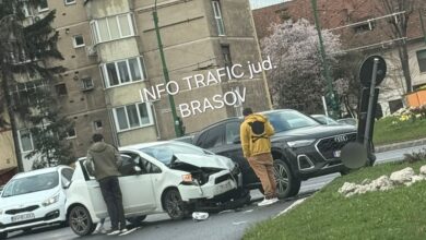 Accident la sensul giratoriu, în Brașov 7 pieton | MyTex.ro