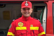 Erou în timpul liber: pompier din Brașov a salvat un motociclist rănit într-un accident în centrul orașului 5 brașov | MyTex.ro