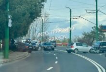 Accident pe pod, pe strada Hărmanului din Brașov! 5 | MyTex.ro