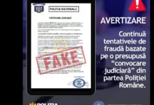 Atenție la înșelătorie! Infractorii trimit citații false în numele Poliției Române 5 CNA oprește emisia România TV | MyTex.ro