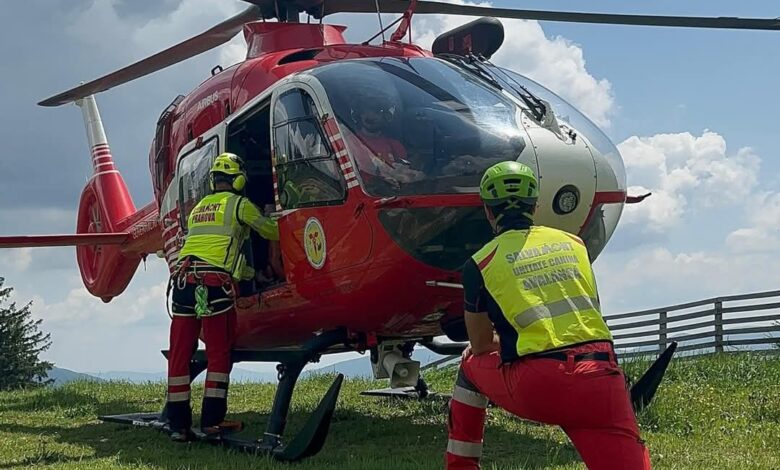 Misiune contracronometru în Bucegi: Elicopterul POA Brașov intervine pentru salvarea unor turiști 3 Bucegi | MyTex.ro