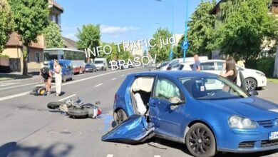 Ultima oră. Motociclist rănit într-un accident pe strada Independenței din Brașov 7 Turist | MyTex.ro