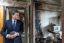 Cum arată blocul lovit de drona rusească - imagini publicate de președintele Nicușor Dan / „Rusia nu va reuși să dezbine societatea noastră” 5 Infotrafic | MyTex.ro