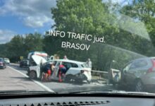 BRAȘOV. Accident cu două victime pe DN 1 între Vlădeni și Perșani 5 Poiana Brașov | MyTex.ro