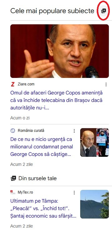 Google oferă funcţia surse preferate. Cum alegi mytex.ro sursa ta pregerată de ştiri 10 Google | MyTex.ro