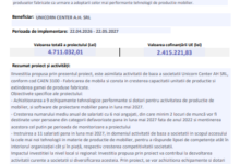 Comunicat implementare proiect 9 Una dintre companiile românești | MyTex.ro