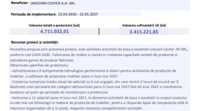 Comunicat implementare proiect 12 | MyTex.ro