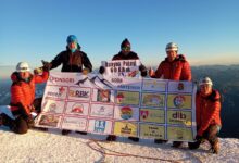 Jandarmii din BRAȘOV au arborat drapelul României pe două vârfuri de peste 5.400 și 6.000 m din Anzii Cordilieri 3 | MyTex.ro