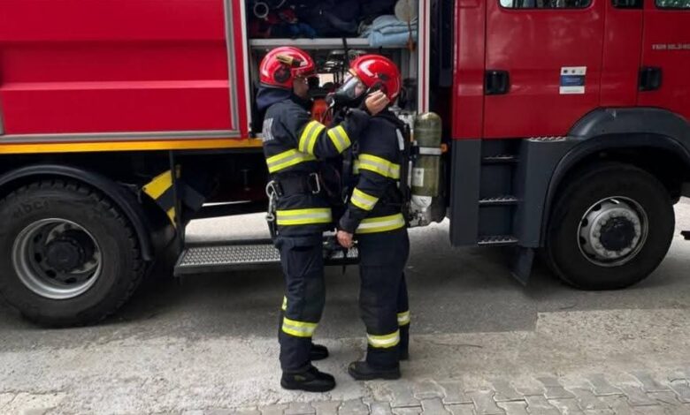 ISU Brașov, exercițiu de evacuare la Spitalul Orășenesc Victoria 17 brașov | MyTex.ro
