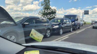 UPDATE: O persoană rănită în accidentul cu patru mașini de pe DN 11, din Covasna 4 | MyTex.ro