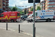 BRAȘOV. Accident în Răcădău! (FOTO) 19 Accident între Vlădeni și Perșani | MyTex.ro