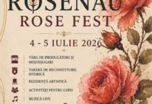 BRAȘOV. Rosenau Rose Fest, în premieră la Râșnov. Orașul sărbătorește simbolul „Văii Trandafirilor” 5 Târg | MyTex.ro