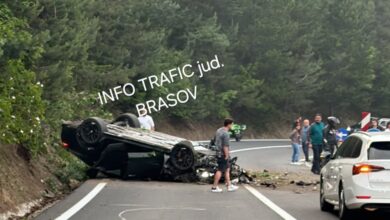 BRAȘOV. Accident pe Drumul Poienii! Patru victime! 5 | MyTex.ro