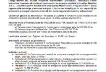 Comunicat de presă începere proiect - Amenajare sistem fotovoltaic în vederea eficientizării consumului de energie electrică la Loedige Machine S.R.L. 3 | MyTex.ro