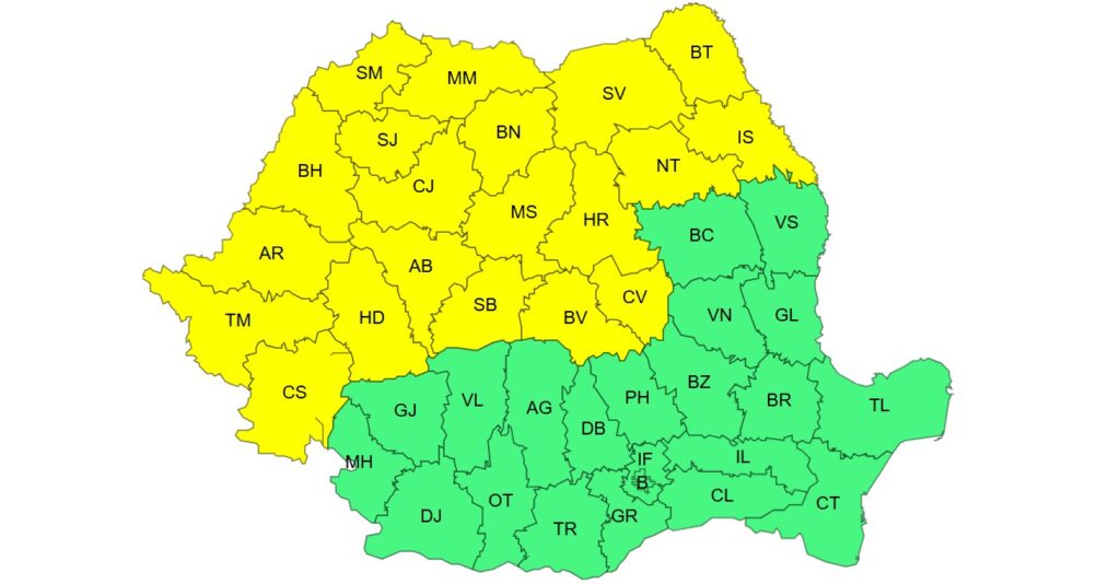 Brașovul, sub cod galben de vijelii şi furtuni 9 Brașov | MyTex.ro