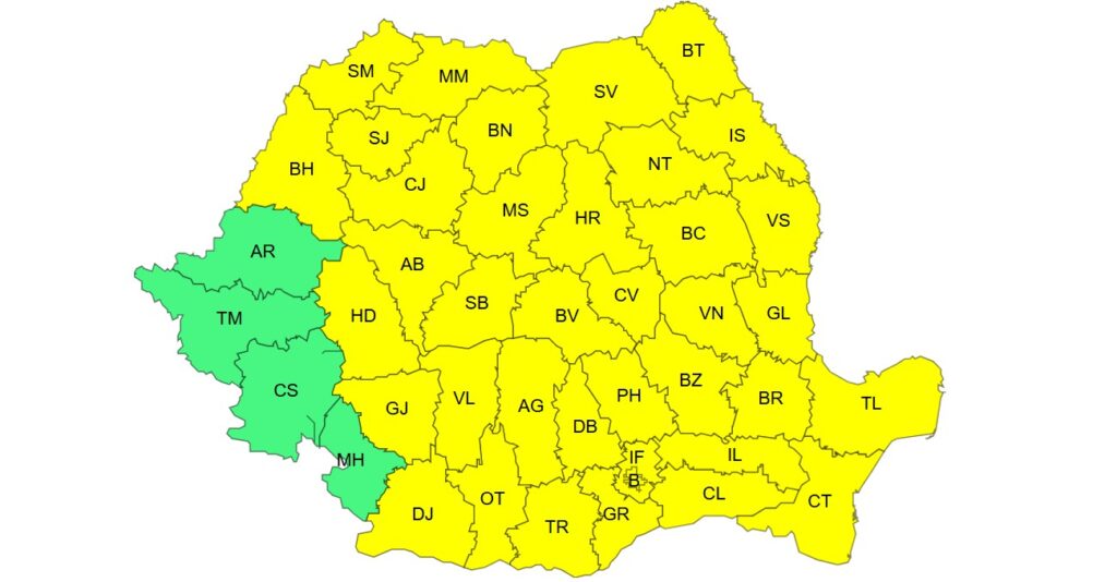 Brașovul, sub cod galben de vijelii şi furtuni 10 Brașov | MyTex.ro