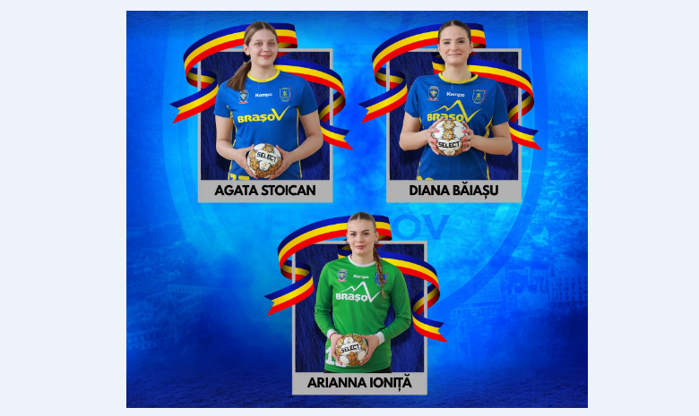 Mici „coroane” pentru un vis mare: Trei brașovence trag tare la lot pentru Mondialul de handbal U18! 3 Braşov | MyTex.ro