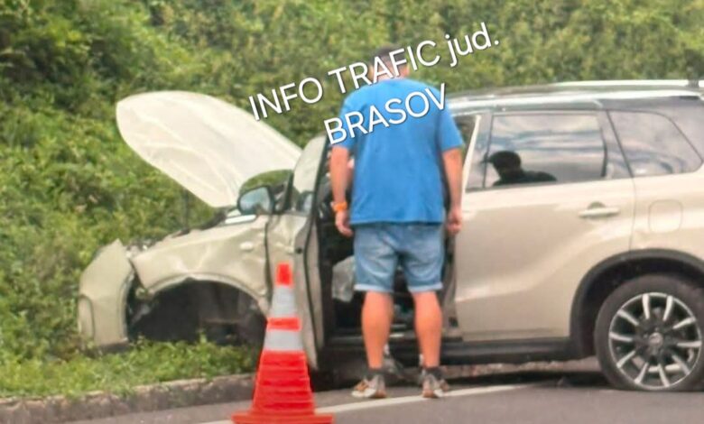 BRAȘOV. Accident pe DN 1, între Timișu de Sus și Timișu de Jos 3 Accident | MyTex.ro