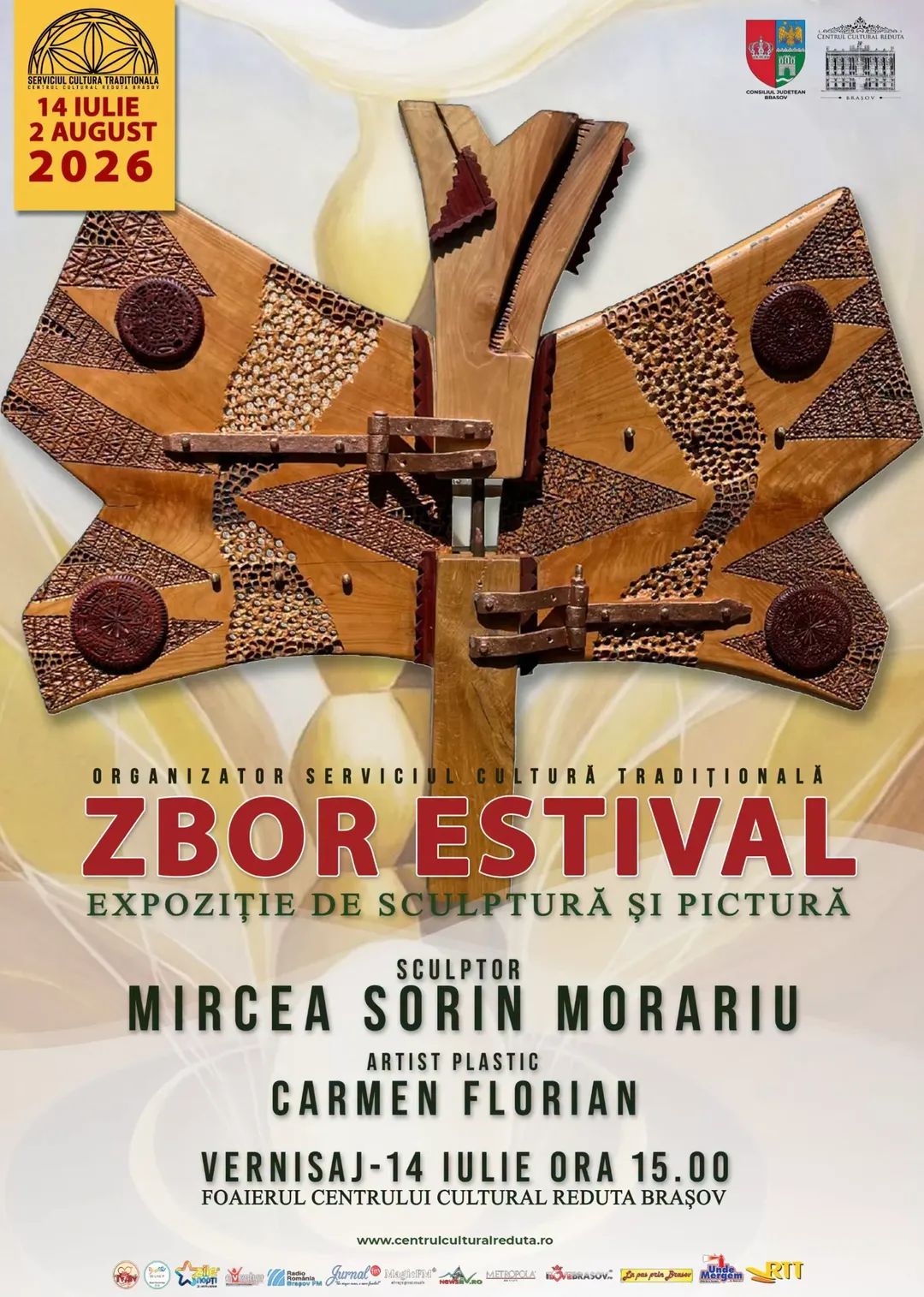 Expoziție inedită în Brașov: sculptură și pictură sub un singur acoperiș