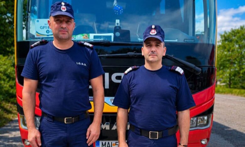 Brașovul trimite din nou pompieri în Franța pentru a lupta cu incendiile 3 Pompieri | MyTex.ro