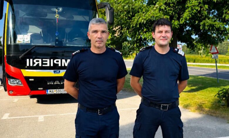 Doi pompieri brașoveni, în noul contingent trimis de România în Franța pentru stingerea incendiilor de pădure 3 Pompieri | MyTex.ro