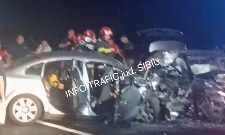 Șase persoane rănite într-un accident pe DN1 Brașov - Sibiu, după o depășire neregulamentară 3 Șase | MyTex.ro