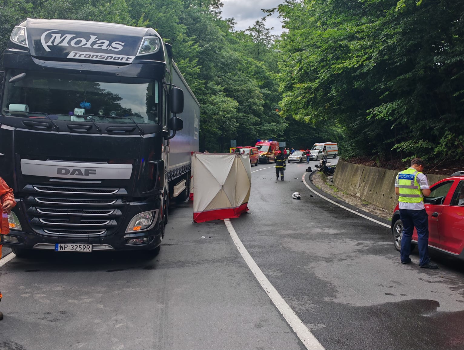 'Ultimul drum' al fiului medicului neurolog: accident fatal pe DN13