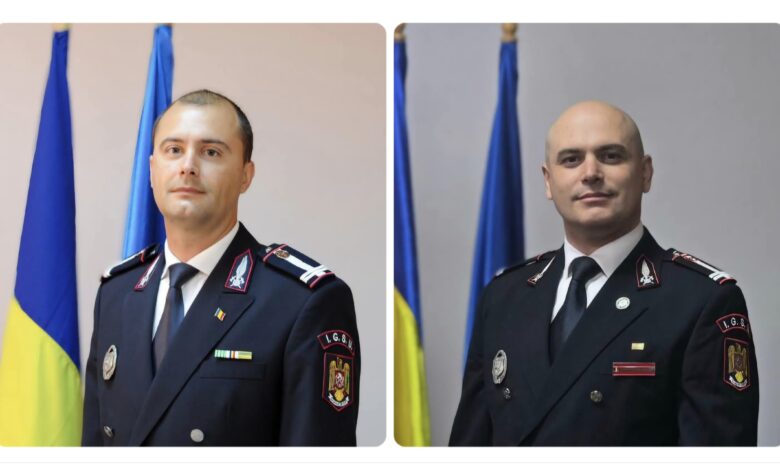 Doi ofițeri din conducerea ISU Brașov au fost avansați la gradul de colonel 3 Ofițeri | MyTex.ro