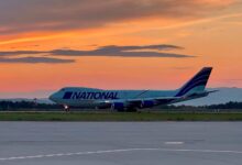 REGINA AERULUI A CONFIGURAT HARDWARE-UL LOGISTIC AL BRAȘOVULUI: Boeing 747 a aterizat în premieră pe Ghimbav, stârnind controverse aprinse în mediul online 7 Razie | MyTex.ro