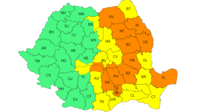 ALERTĂ METEO: Cod Portocaliu de vijelii, grindină și furtuni violente în sudul județului Brașov! 7 brașov | MyTex.ro