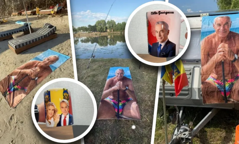De la „Voievodul” TikTok-ului, la model pe prosopul de plajă: Cum a devenit Călin Georgescu cel mai profitabil brand de suveniruri politice 3 Călin Georgescu | MyTex.ro