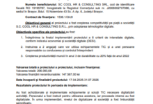 Comunicat de presă final proiect - SC COOL HR & CONSULTING SRL 6 Electrica Braşov | MyTex.ro