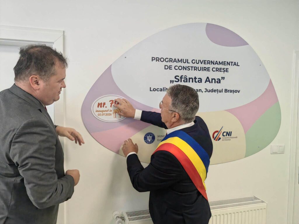 Veste excelentă pentru părinți: Creșă ultramodernă, cu energie verde și 70 de locuri, deschisă oficial în județul Brașov 7 Brașov | MyTex.ro