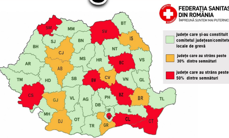 REVOLTĂ ÎN HALATE ALBE | Brașovul pe harta celui mai mare protest din sănătate din ultimii 20 de ani: Peste 50% dintre angajați au semnat pentru grevă 3 Grevă | MyTex.ro