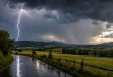 Instabilitate atmosferică şi temperaturi sub normalul perioadei. Cum va fi vremea la Brașov 6 Instabilitate atmosferică