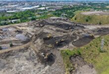 Au început lucrările de închidere a rampei de deșeuri industriale din Timiș-Triaj. Zona va fi transformată într-un spațiu verde 19 Au început lucrările